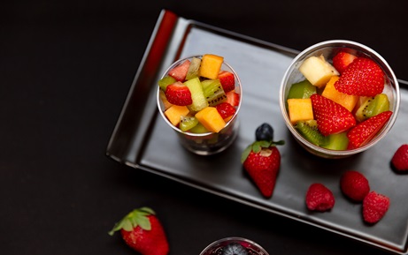 Fresh seasonal fruit cups